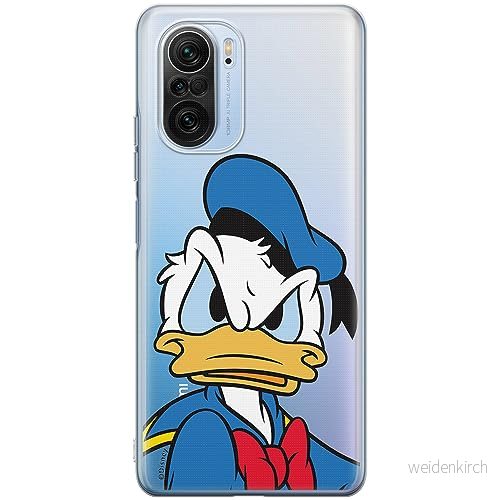 ERT GROUP mobiltelefonfodral för Xiaomi MI 11i/ REDMI K40/K40 PRO/POCO F3/ F3 PRO originalt och officiellt licensierat Disney mönster Donald 003, gedeeltelijk transparant 5905511876982