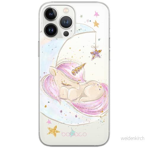 ERT GROUP mobiltelefonfodral för Xiaomi REDMI 10 originalt och officiellt licensierat Babaco mönster Unicorn 003 anpassad till formen på mobiltelefonen, gedeeltelijk transparant 5904805006456