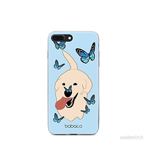 ERT GROUP mobiltelefonfodral för Iphone 7 PLUS/ 8 PLUS originalt och officiellt licensierat Babaco mönster Dogs 011 optimalt anpassad till formen på mobiltelefonen, fodral tillverkad av TPU plast 5905131036636