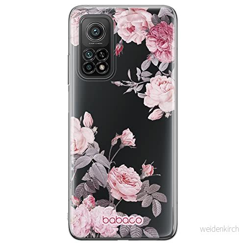 ERT GROUP mobiltelefonfodral för Huawei P20 LITE originalt och officiellt licensierat Babaco mönster Flowers 055 Vit optimalt anpassad till formen på mobiltelefonen, gedeeltelijk transparant 5905131356727