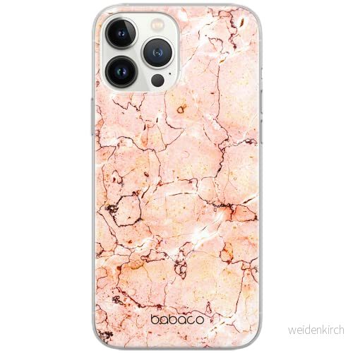 ERT GROUP mobiltelefonfodral för Apple Iphone 13 PRO MAX originalt och officiellt licensierat Babaco mönster Abstract 008 Vit anpassad till formen på mobiltelefonen, fodral tillverkad av TPU plast 5903932861839