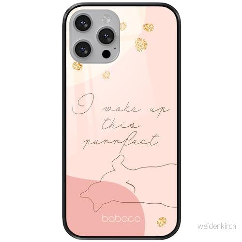 ERT GROUP mobiltelefonfodral för Apple Iphone 13 MINI originalt och officiellt licensierat Babaco mönster Cats 008 tillverkad av härdat glas, skyddsfodral 5905131113030