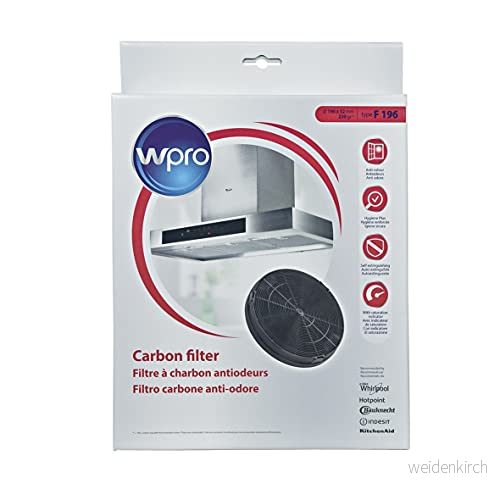 Whirlpool Indesit 484000008674 kolfilter köksfläkt C00383473 (F196) 8015250041712