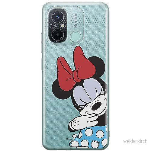 ERT GROUP mobiltelefonfodral för Xiaomi REDMI 12C/ 11A originalt och officiellt licensierat Disney mönster Minnie 033 optimalt anpassad till formen på mobiltelefonen, gedeeltelijk transparant 5905511853174
