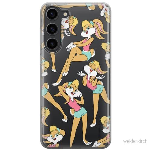 ERT GROUP mobiltelefonfodral för Samsung S23 PLUS originalt och officiellt licensierat Looney Tunes mönster Lola 003 optimalt anpassad till formen på mobiltelefonen, gedeeltelijk transparant 5905511640484