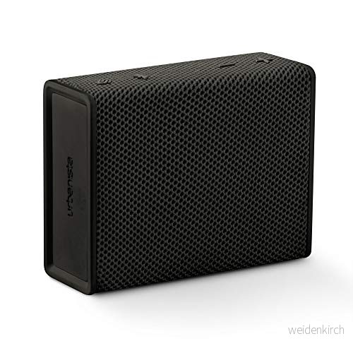 Urbanista Sydney Trådlös fickhögtalare Bluetooth 5.0, 5 timmars speltid, stänksäker, bärbar svart 7350088302811