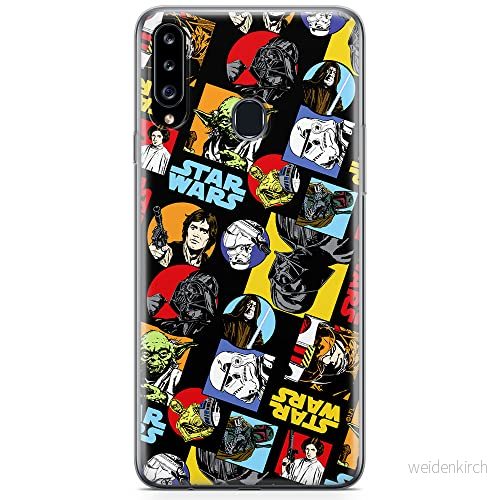ERT GROUP mobiltelefonfodral för Samsung A20S originalt och officiellt licensierat Star Wars mönster 018 optimalt anpassad till formen på mobiltelefonen, fodral tillverkad av TPU plast 5904805440496