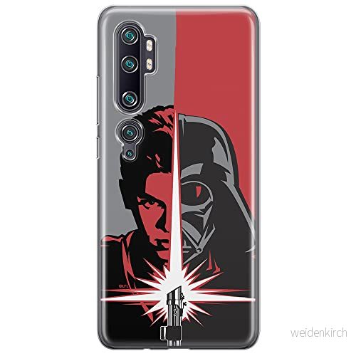 ERT GROUP mobiltelefonfodral för Xiaomi MI NOTE 10 / PRO originalt och officiellt licensierat Star Wars mönster Darth Vader 007, fodral tillverkad av TPU plast 5904805584893