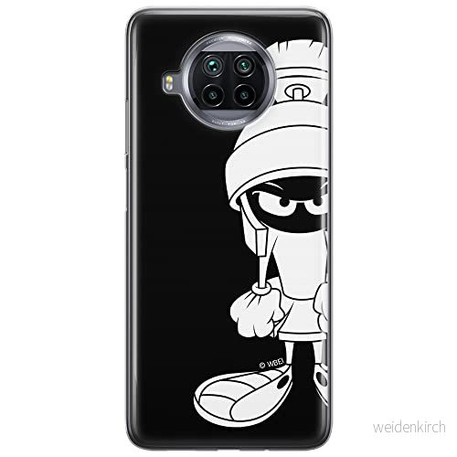 ERT GROUP mobiltelefonfodral för Xiaomi REDMI NOTE 9T originalt och officiellt licensierat Looney Tunes mönster Marvin 002 anpassad till formen på mobiltelefonen, fodral tillverkad av TPU plast 5904805650185