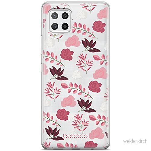ERT GROUP mobiltelefonfodral för Samsung A42 5G originalt och officiellt licensierat Babaco mönster Flowers 020 optimalt anpassad till formen på mobiltelefonen, gedeeltelijk transparant 5903932641219