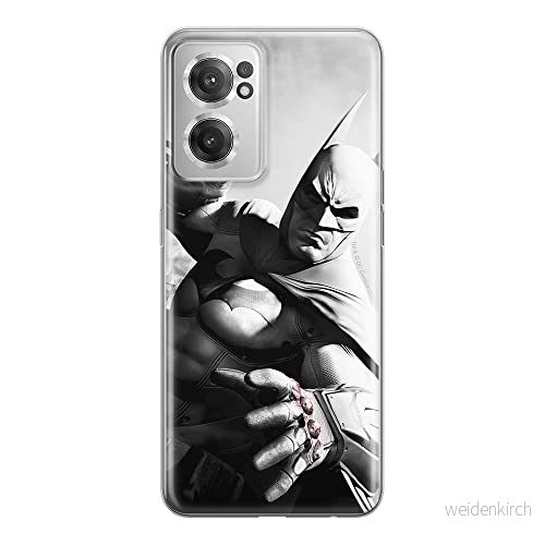 ERT GROUP mobiltelefonfodral för Oneplus NORD CE 2 originalt och officiellt licensierat DC mönster Batman 019 optimalt anpassad till formen på mobiltelefonen, fodral tillverkad av TPU plast 5905511299330