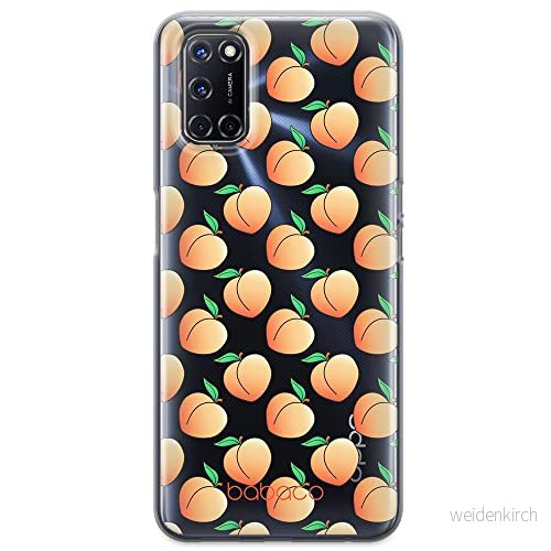 ERT GROUP mobiltelefonfodral för Oppo A92/ A72/ A52 originalt och officiellt licensierat Babaco mönster Peaches 001 optimalt anpassad till formen på mobiltelefonen, gedeeltelijk transparant 5903040202258