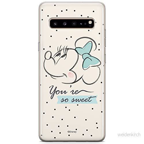 ERT GROUP Mobiltelefonskal för Samsung S10 5G original och officiellt licensierat Disney mönster Mimmi Musse 042 optimalt anpassat till mobiltelefonens form, TPU fodral 5904805504082