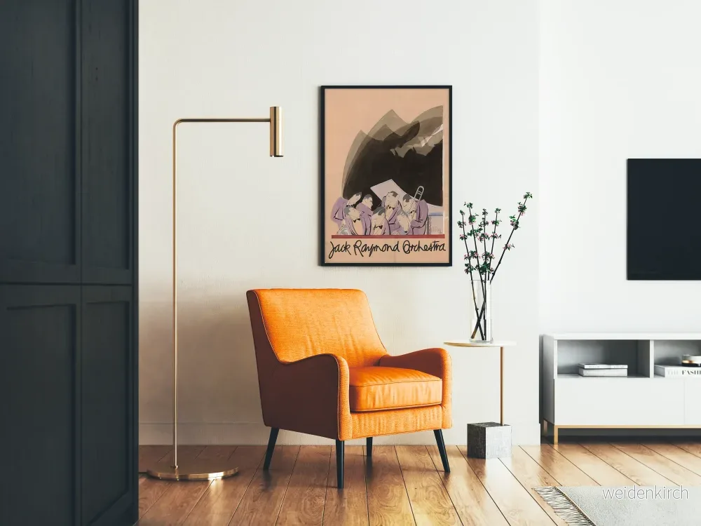 Vintageposter av orkestern Jack Raymond - Bild 2