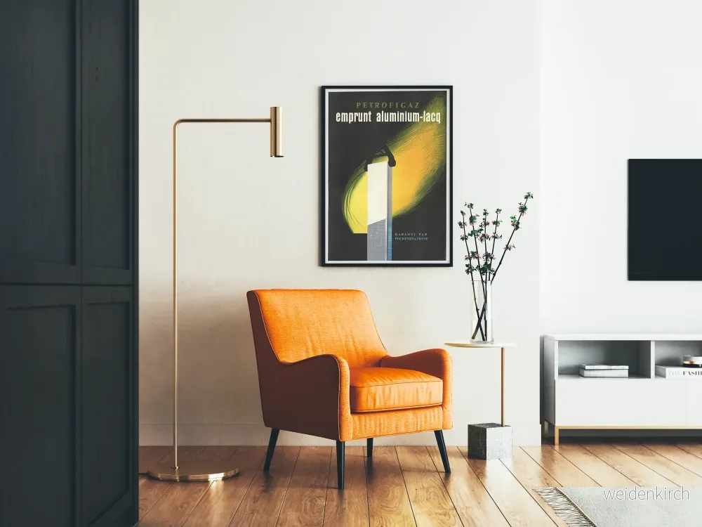 Vintageposter Petrofigaz Emprunt Aluminium-Lacq - Bild 2