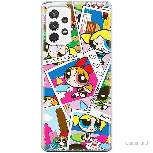 ERT GROUP mobiltelefonfodral för Samsung A33 5G originalt och officiellt licensierat The Powerpuff Girls mönster 019, fodral tillverkad av TPU plast 5905511966591