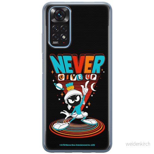 ERT GROUP mobiltelefonfodral för Xiaomi REDMI NOTE 11T/ 11S 5G/ POCO M4 PRO 5G originalt och officiellt licensierat Looney Tunes mönster Marvin 006, fodral tillverkad av TPU plast 5905795130091