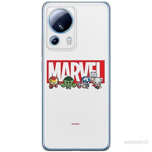 ERT GROUP mobiltelefonfodral för Xiaomi 13 LITE/CIVI 2 originalt och officiellt licensierat Marvel mönster 009 optimalt anpassad till formen på mobiltelefonen, fodral tillverkad av TPU plast 5905511924089