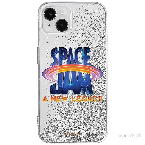 ERT GROUP mobiltelefonfodral för Apple Iphone 14 PLUS originalt och officiellt licensierat Looney Tunes mönster Space Jam 001 anpassad till formen på mobiltelefonen, med glitter overflow effekt 5905511593308