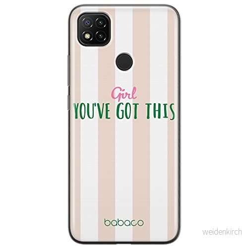 ERT GROUP mobiltelefonfodral för Xiaomi REDMI 9C originalt och officiellt licensierat Babaco mönster Positive vibes 004 optimalt anpassad till formen på mobiltelefonen, fodral tillverkad av TPU plast 5903932954166