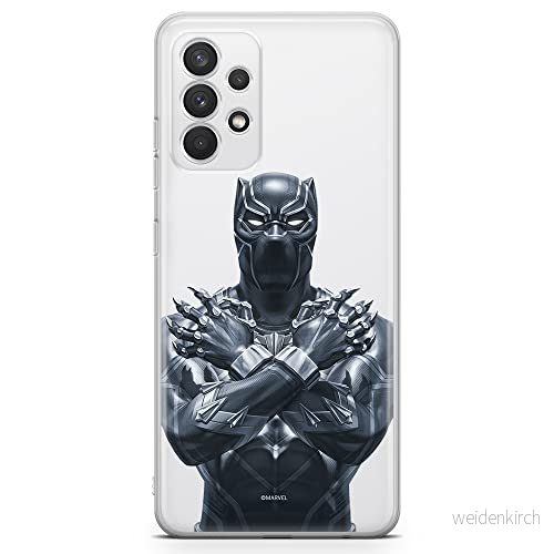 ERT GROUP mobiltelefonfodral för Samsung A32 4G LTE originalt och officiellt licensierat Marvel mönster Black Panther 012 optimalt anpassad till formen på mobiltelefonen, gedeeltelijk transparant 5903040477410