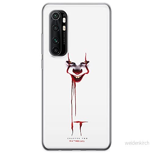 ERT GROUP mobiltelefonfodral för Xiaomi MI NOTE 10 Lite originalt och officiellt licensierat Horror mönster It 024 optimalt anpassad till formen på mobiltelefonen, fodral tillverkad av TPU plast 5905511008888