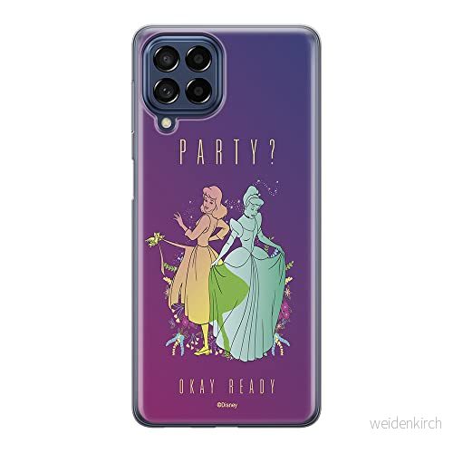 ERT GROUP mobiltelefonfodral för Samsung M33 5G originalt och officiellt licensierat Disney mönster Cindrella 002 optimalt anpassad till formen på mobiltelefonen, fodral tillverkad av TPU plast 5905511340872