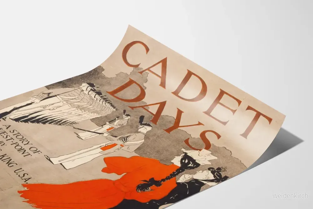 Vintageaffisch Cadet Days West Points historia - Bild 3