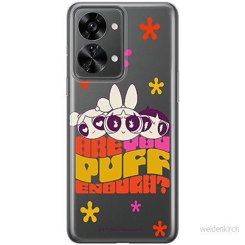 ERT GROUP mobiltelefonfodral för OnePlus NORD 2T 5G originalt och officiellt licensierat The Powerpuff Girls mönster 043, gedeeltelijk transparant 5905511986407
