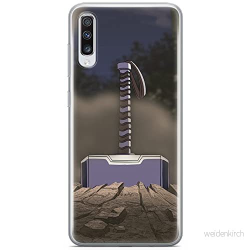 ERT GROUP mobiltelefonfodral för Samsung A70 originalt och officiellt licensierat Marvel mönster Thor 002 optimalt anpassad till formen på mobiltelefonen, fodral tillverkad av TPU plast 5902980414882