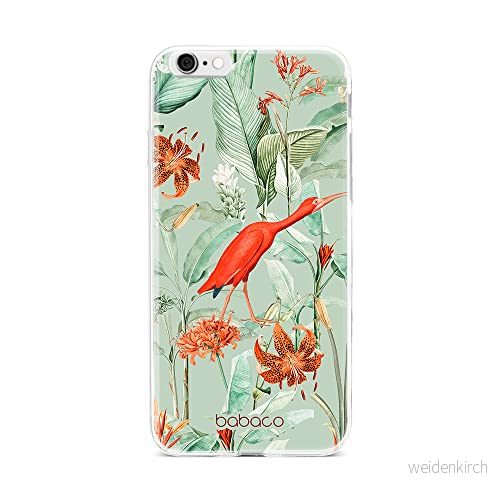 ERT GROUP mobiltelefonfodral för Iphone 6 PLUS originalt och officiellt licensierat Babaco mönster Flowers 049 optimalt anpassad till formen på mobiltelefonen, fodral tillverkad av TPU plast 5905131344403