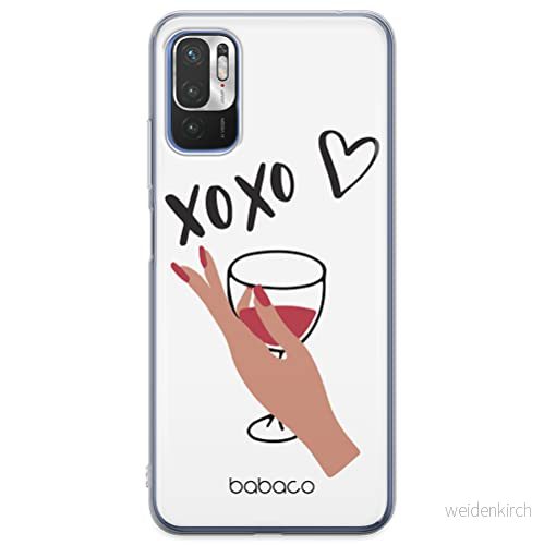 ERT GROUP mobiltelefonfodral för Xiaomi REDMI NOTE 10 5G / POCO M3 PRO originalt och officiellt licensierat Babaco mönster XOXO 001 anpassad till formen på mobiltelefonen, gedeeltelijk transparant 5904805047497