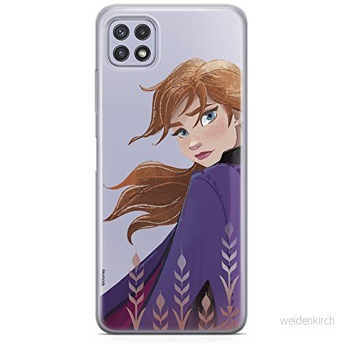 ERT GROUP mobiltelefonfodral för Samsung A22 5G originalt och officiellt licensierat Disney mönster Anna 002 optimalt anpassad till formen på mobiltelefonen, gedeeltelijk transparant 5903932801606
