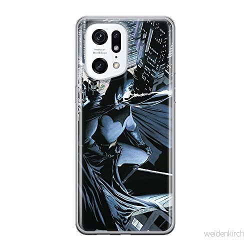 ERT GROUP mobiltelefonfodral för Oppo FIND X5 PRO originalt och officiellt licensierat DC mönster Batman 004 optimalt anpassad till formen på mobiltelefonen, fodral tillverkad av TPU plast 5905511398200