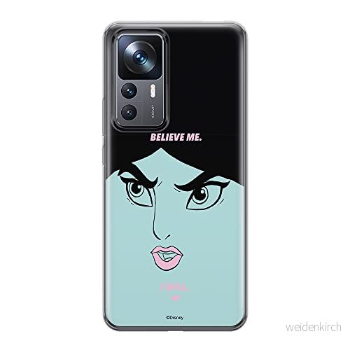 ERT GROUP mobiltelefonfodral för Xiaomi 12T/12T pro/K50 Ultra originalt och officiellt licensierat Disney mönster Jasmine 004 anpassad till formen på mobiltelefonen, fodral tillverkad av TPU plast 5905511572907