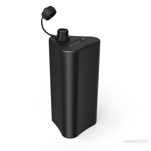 AFTERTECH Vattentätt PC batteripaket vattentät 12 V 3 000 mAh Ah litiumuppladdningsbart IP67 98 x 54 50 mm G1D1 8052532916955
