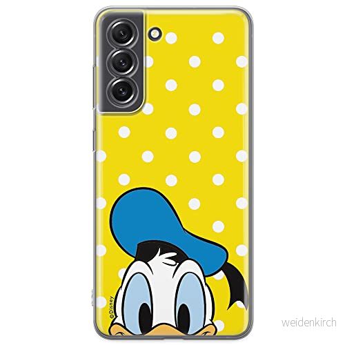ERT GROUP mobiltelefonfodral för Samsung S21 FE originalt och officiellt licensierat Disney mönster Donald 001 optimalt anpassad till formen på mobiltelefonen, fodral tillverkad av TPU plast 5903932975543