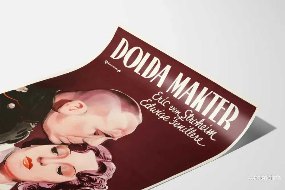 Vintagesposter Dolda Makter - Dekorativ filmposter för klassisk biografstil - Bild 3