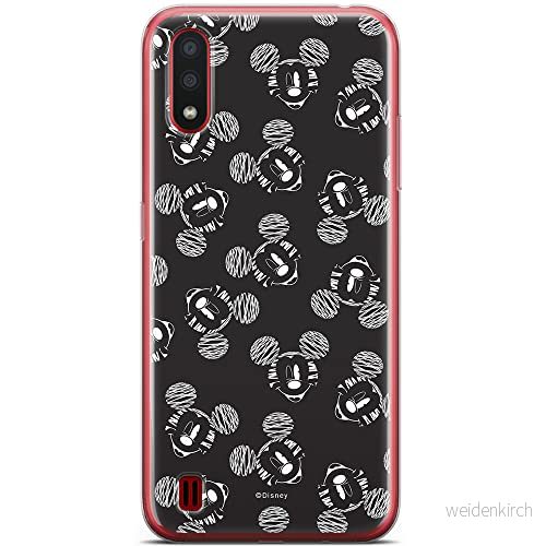 ERT GROUP mobiltelefonfodral för Samsung A01 originalt och officiellt licensierat Disney mönster Mickey 012 optimalt anpassad till formen på mobiltelefonen, fodral tillverkad av TPU plast 5904805424632