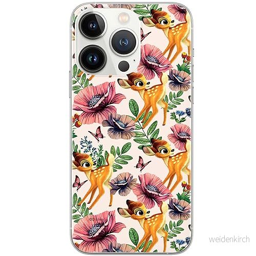 ERT GROUP mobiltelefonfodral för Iphone 13 PRO originalt och officiellt licensierat Disney mönster Bambi 015 optimalt anpassad till formen på mobiltelefonen, fodral tillverkad av TPU plast 5904805374166