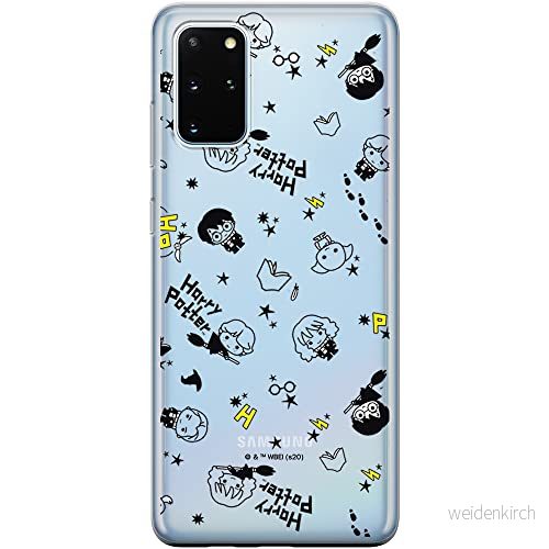 ERT GROUP mobiltelefonfodral för Samsung S20 PLUS / S11 originalt och officiellt licensierat Harry Potter mönster 027 Vit optimalt anpassad till formen på mobiltelefonen, gedeeltelijk transparant 5903932133325