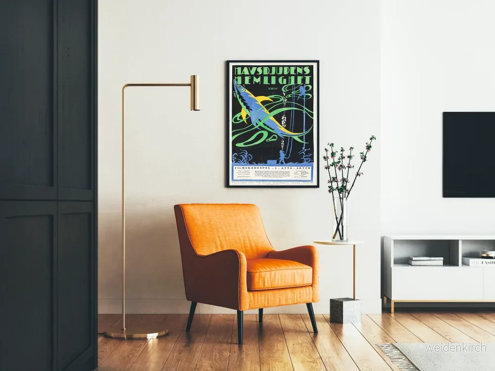 Vintage affisch för väggdekoration « The Submarine Eye » - Bild 2