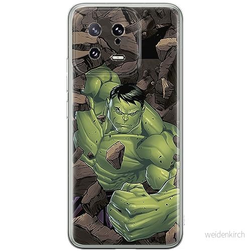 ERT GROUP mobiltelefonfodral för Xiaomi 13 originalt och officiellt licensierat Marvel mönster Hulk 005 optimalt anpassad till formen på mobiltelefonen, fodral tillverkad av TPU plast 5905511914196