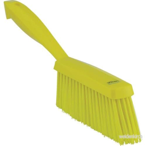 Vikan 45876 Bänkborste, Polypropylen, Polyester Mjuk Borst, 35,56 cm, Gul 5705020458767