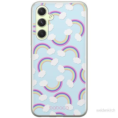 ERT GROUP mobiltelefonfodral för Samsung A54 5G originalt och officiellt licensierat Babaco mönster Rainbow 002 optimalt anpassad till formen på mobiltelefonen, fodral tillverkad av TPU plast 5905511806149