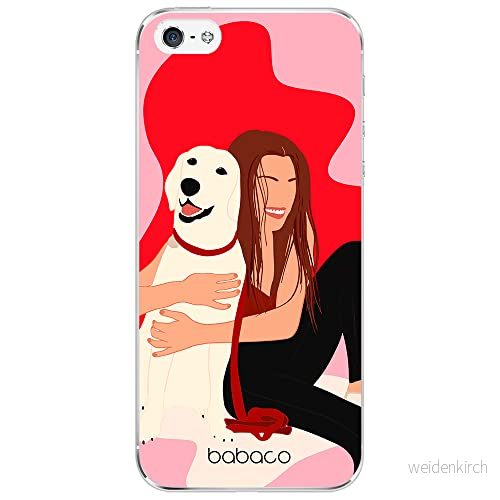 ERT GROUP mobiltelefonfodral för Iphone 5/5S/SE originalt och officiellt licensierat Babaco mönster Dogs 006 optimalt anpassad till formen på mobiltelefonen, fodral tillverkad av TPU plast 5905131002426