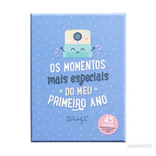 Cartões för spädbarn Momentos speciais do meu pri 8435460769167