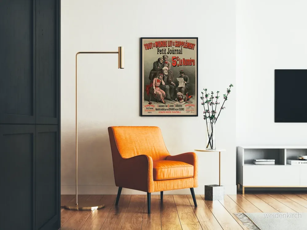 Vintageposter Le Petit Journal - Tidsenlig väggdekoration - Bild 2