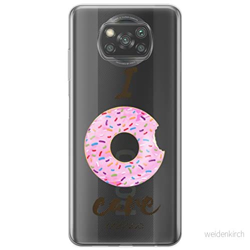 ERT GROUP mobiltelefonfodral för Xiaomi POCOPHONE X3 originalt och officiellt licensierat Babaco mönster Donut 001 optimalt anpassad till formen på mobiltelefonen, gedeeltelijk transparant 5904805405754