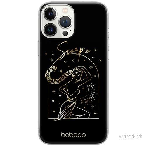 ERT GROUP mobiltelefonfodral för Apple Iphone 13 PRO MAX originalt och officiellt licensierat Babaco mönster Zodiac Woman 008 Vit anpassad till formen på mobiltelefonen, fodral tillverkad av TPU plast 5903932869064